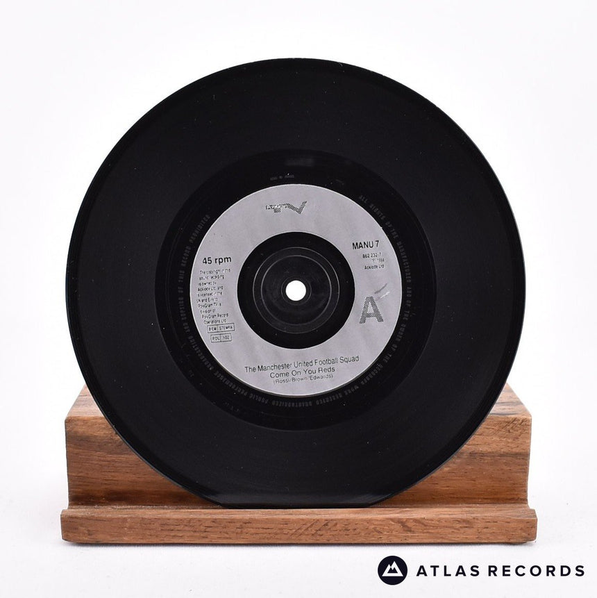 Manchester United Football Team - Come On You Reds - 7" Vinyl Record - EX/EX