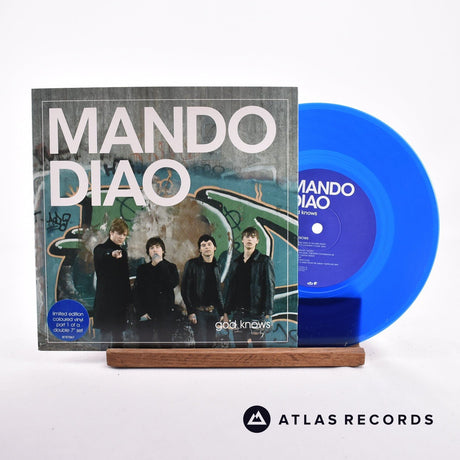 Mando Diao God Knows 7" Vinyl Record - Front Cover & Record