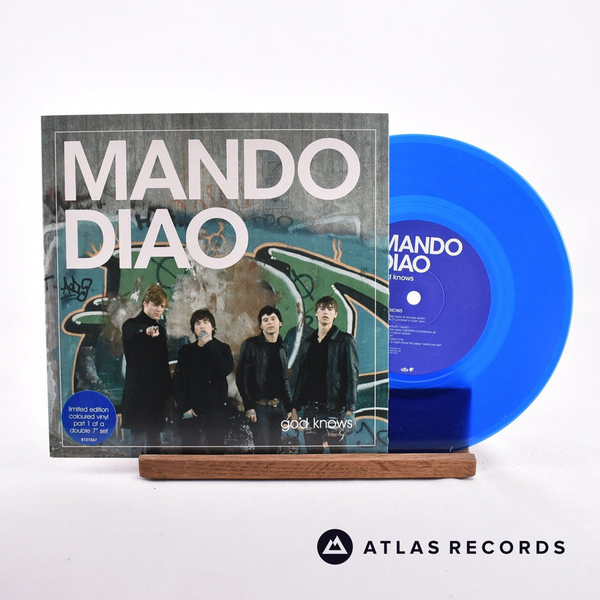 Mando Diao God Knows 7" Vinyl Record - Front Cover & Record