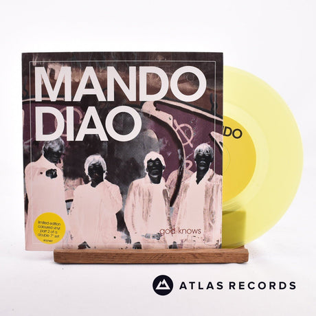 Mando Diao God Knows 7" Vinyl Record - Front Cover & Record