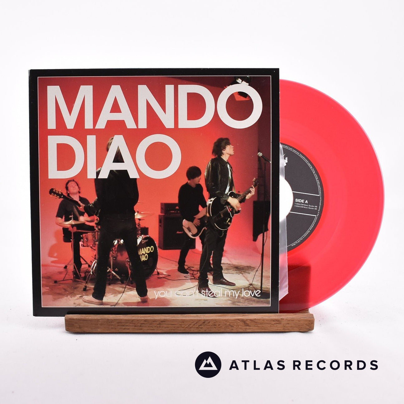 Mando Diao You Can't Steal My Love 7" Vinyl Record - Front Cover & Record