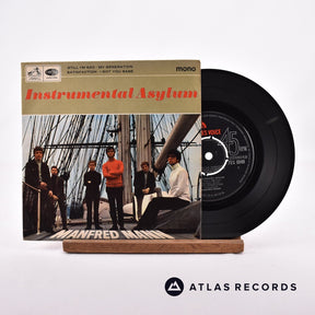 Manfred Mann Instrumental Asylum 7" Vinyl Record - Front Cover & Record