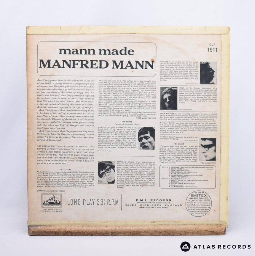 Manfred Mann - Mann Made - -1-2 LP Vinyl Record - VG+/VG+