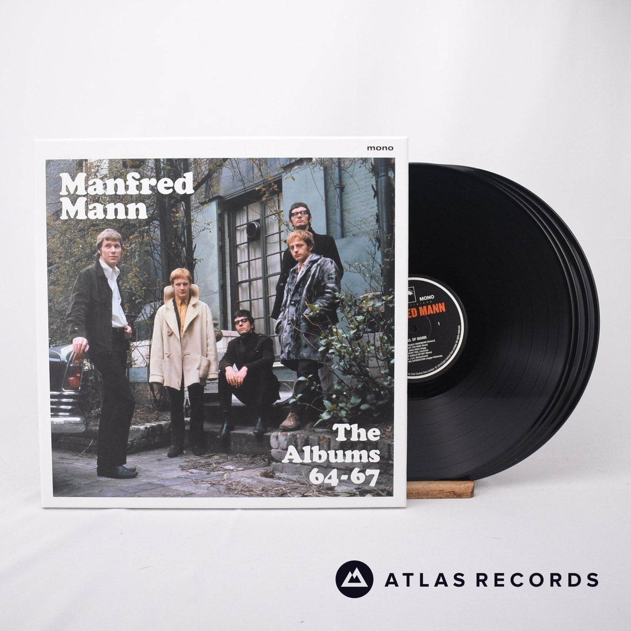 Manfred Mann The Albums 64-67 4 x LP + DVD Vinyl Record - Front Cover & Record