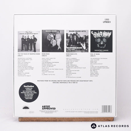 Manfred Mann - The Albums 64-67 - Insert4 x LP + DVD Vinyl Record - NM/NM