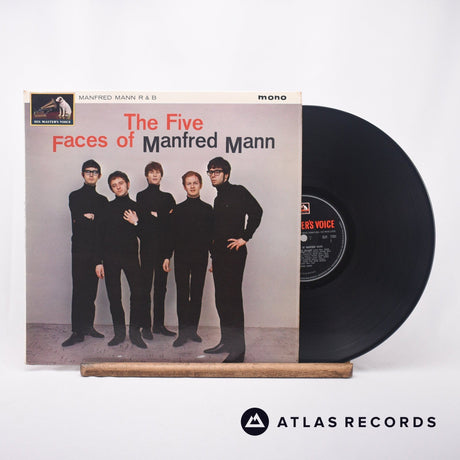 Manfred Mann The Five Faces Of Manfred Mann LP Vinyl Record - Front Cover & Record