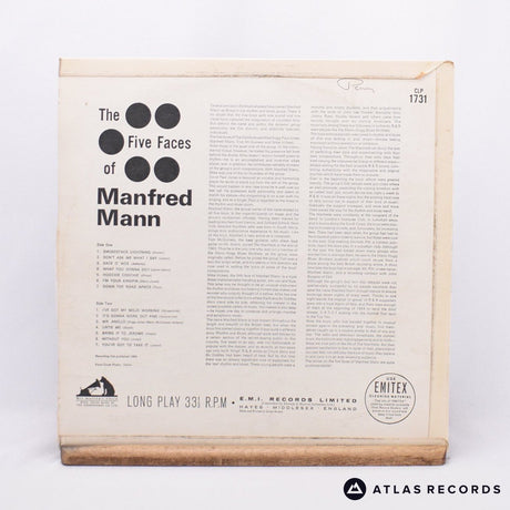 Manfred Mann - The Five Faces Of Manfred Mann - 1N 1N LP Vinyl Record - VG+/EX
