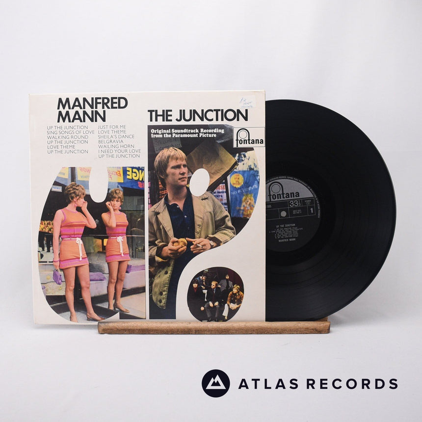 Manfred Mann Up The Junction LP Vinyl Record - Front Cover & Record