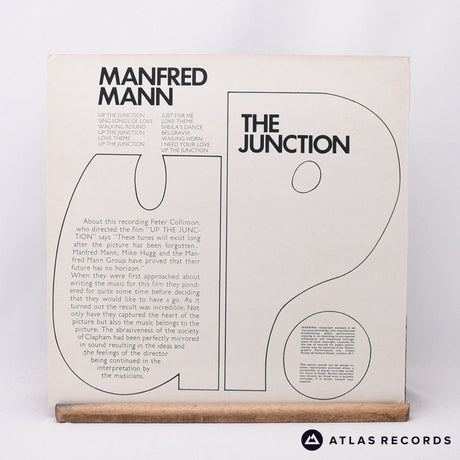 Manfred Mann - Up The Junction - LP Vinyl Record - EX/EX