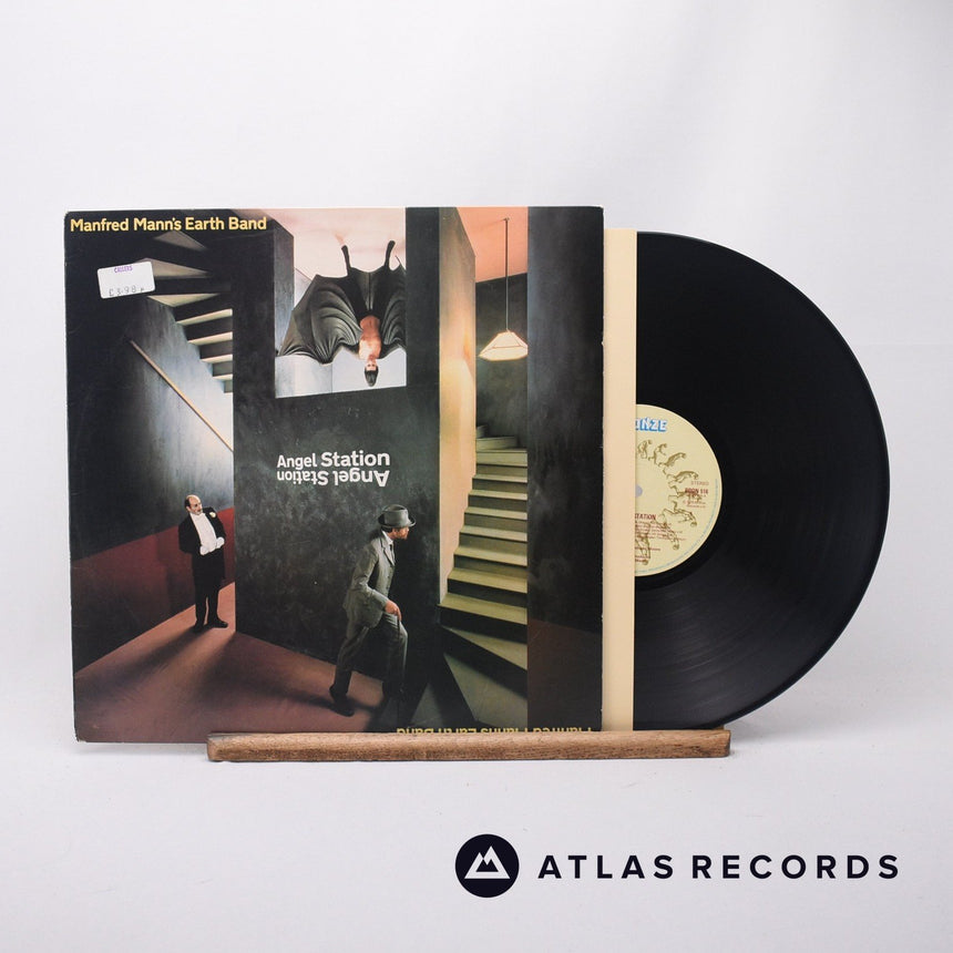 Manfred Mann's Earth Band Angel Station LP Vinyl Record - Front Cover & Record