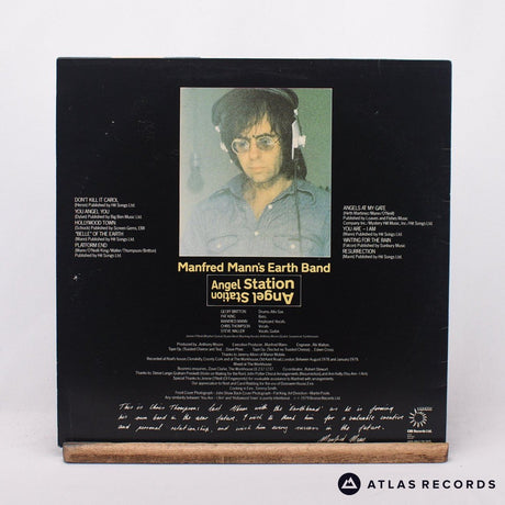 Manfred Mann's Earth Band - Angel Station - A-2U B-2U LP Vinyl Record - EX/EX
