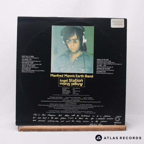 Manfred Mann's Earth Band - Angel Station - A-2 B-2 LP Vinyl Record - VG+/EX