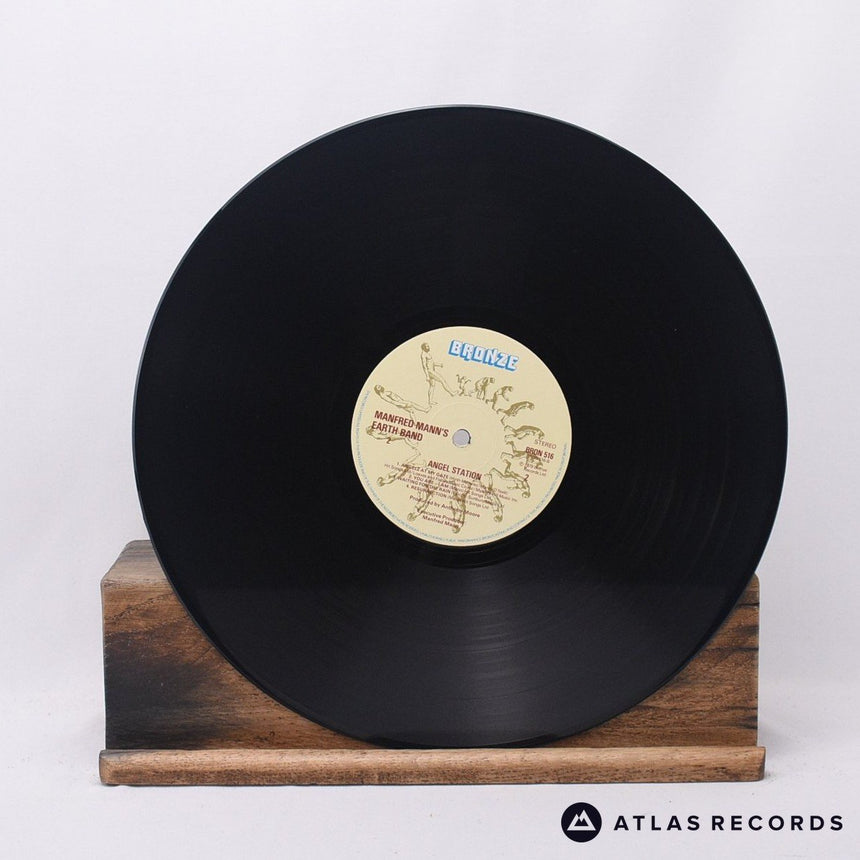 Manfred Mann's Earth Band - Angel Station - A-2 B-2 LP Vinyl Record - VG+/EX