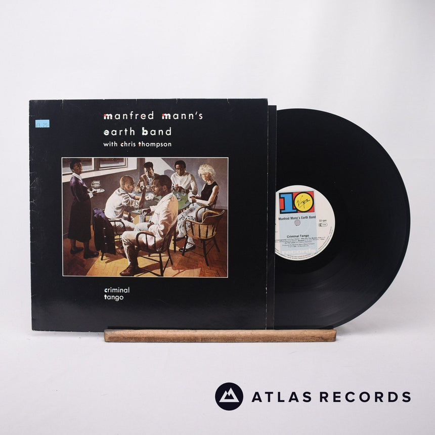 Manfred Mann's Earth Band Criminal Tango LP Vinyl Record - Front Cover & Record