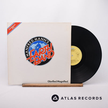 Manfred Mann's Earth Band Glorified Magnified LP Vinyl Record - Front Cover & Record