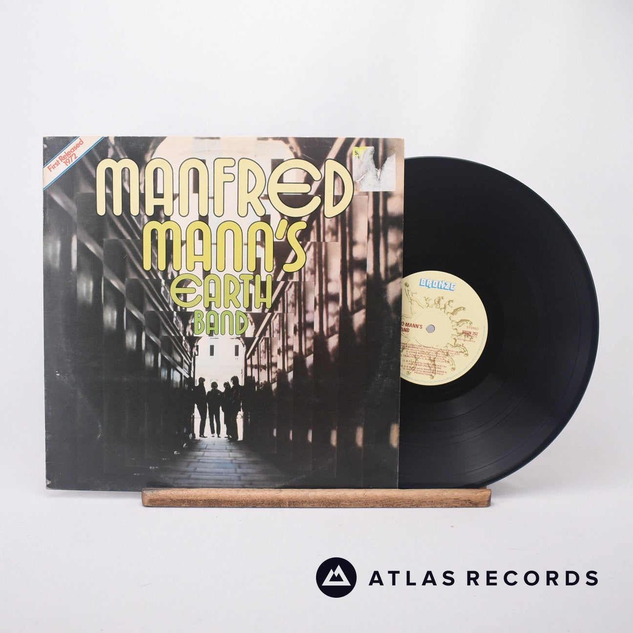 Manfred Mann's Earth Band Manfred Mann's Earth Band LP Vinyl Record - Front Cover & Record