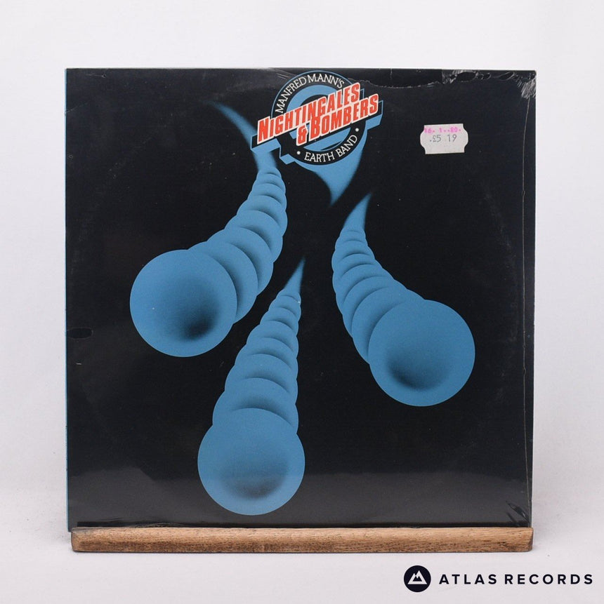 Manfred Mann's Earth Band Nightingales & Bombers LP Vinyl Record - Front Cover & Record