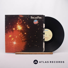Manfred Mann's Earth Band Solar Fire LP Vinyl Record - Front Cover & Record