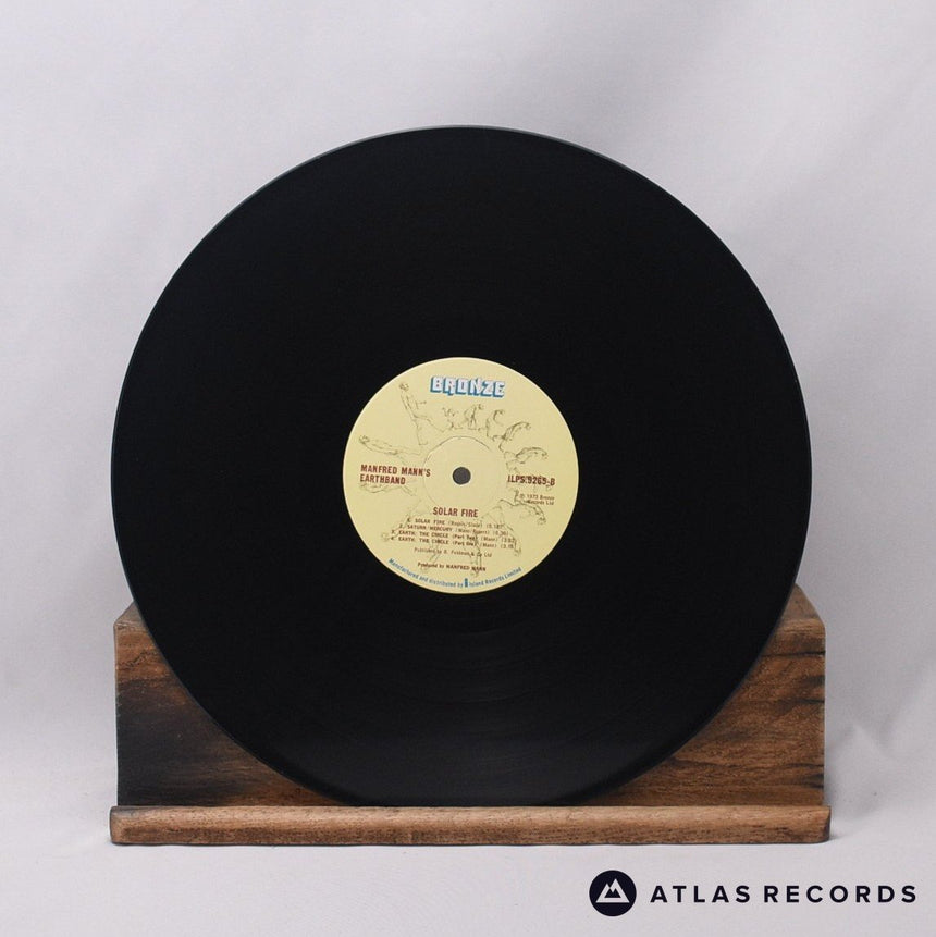 Manfred Mann's Earth Band - Solar Fire - A-2 B-1U LP Vinyl Record - EX/EX