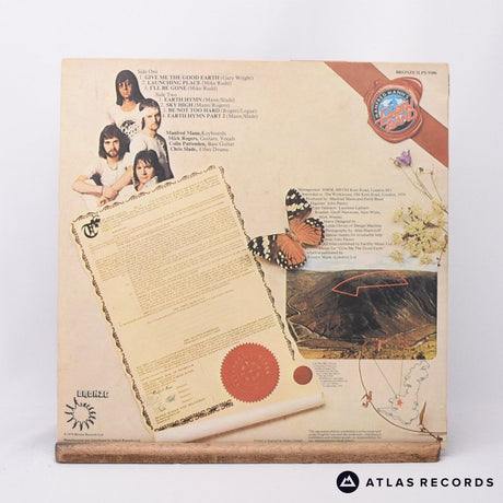 Manfred Mann's Earth Band - The Good Earth - LP Vinyl Record - EX/EX