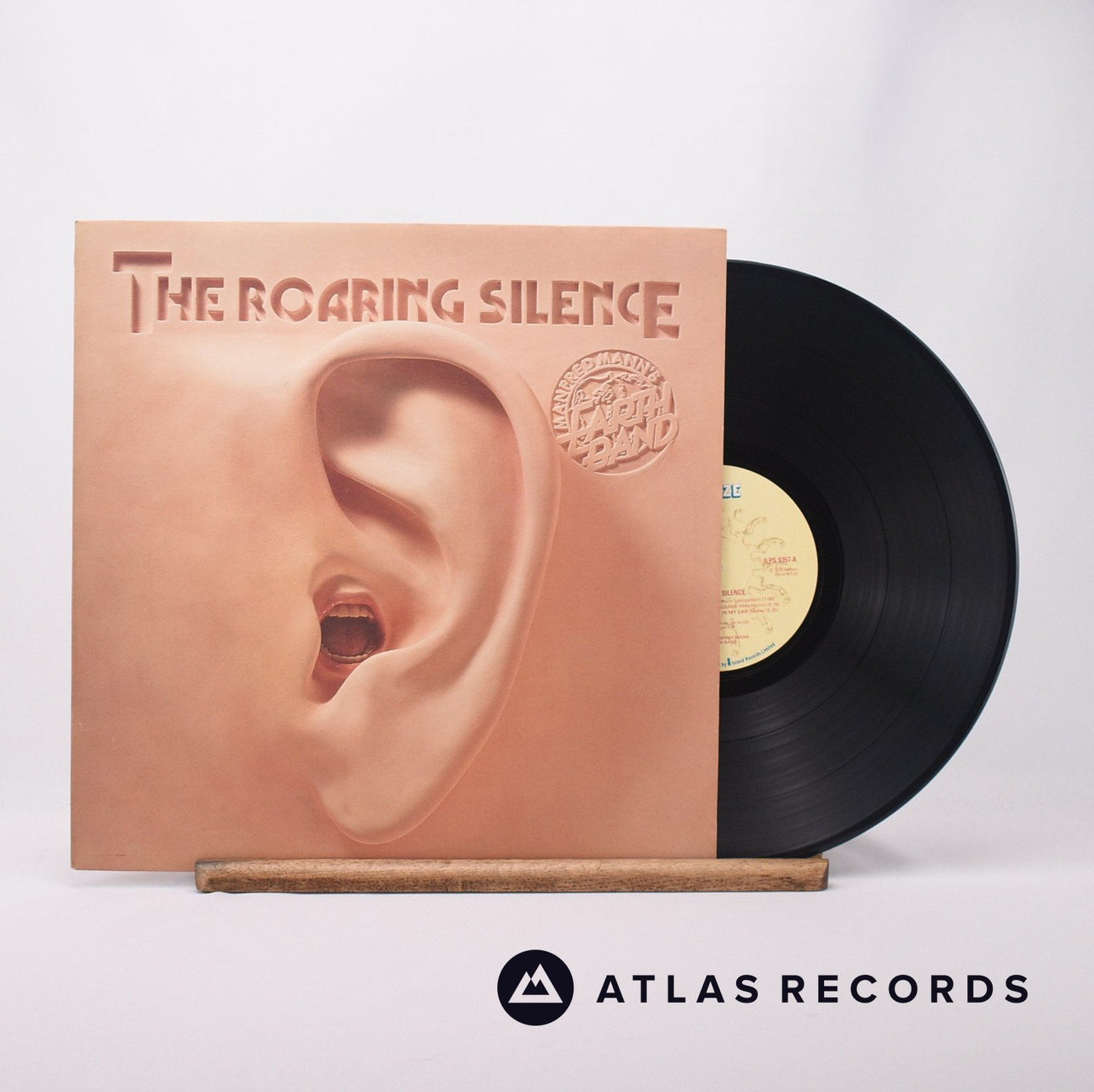 Manfred Mann's Earth Band The Roaring Silence LP Vinyl Record - Front Cover & Record