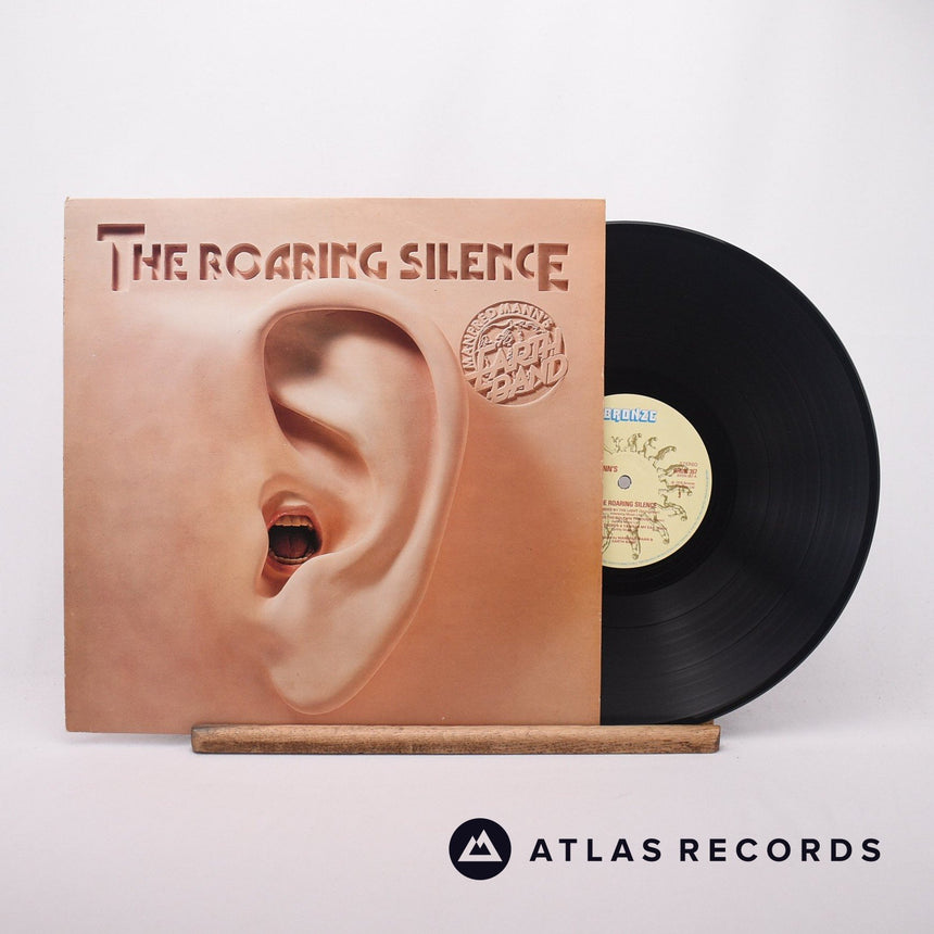 Manfred Mann's Earth Band The Roaring Silence LP Vinyl Record - Front Cover & Record