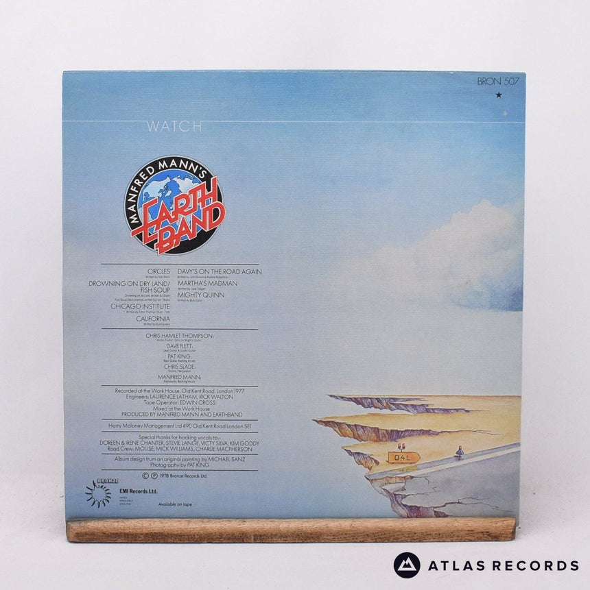 Manfred Mann's Earth Band - Watch - A-2 B-1 LP Vinyl Record - VG+/VG+