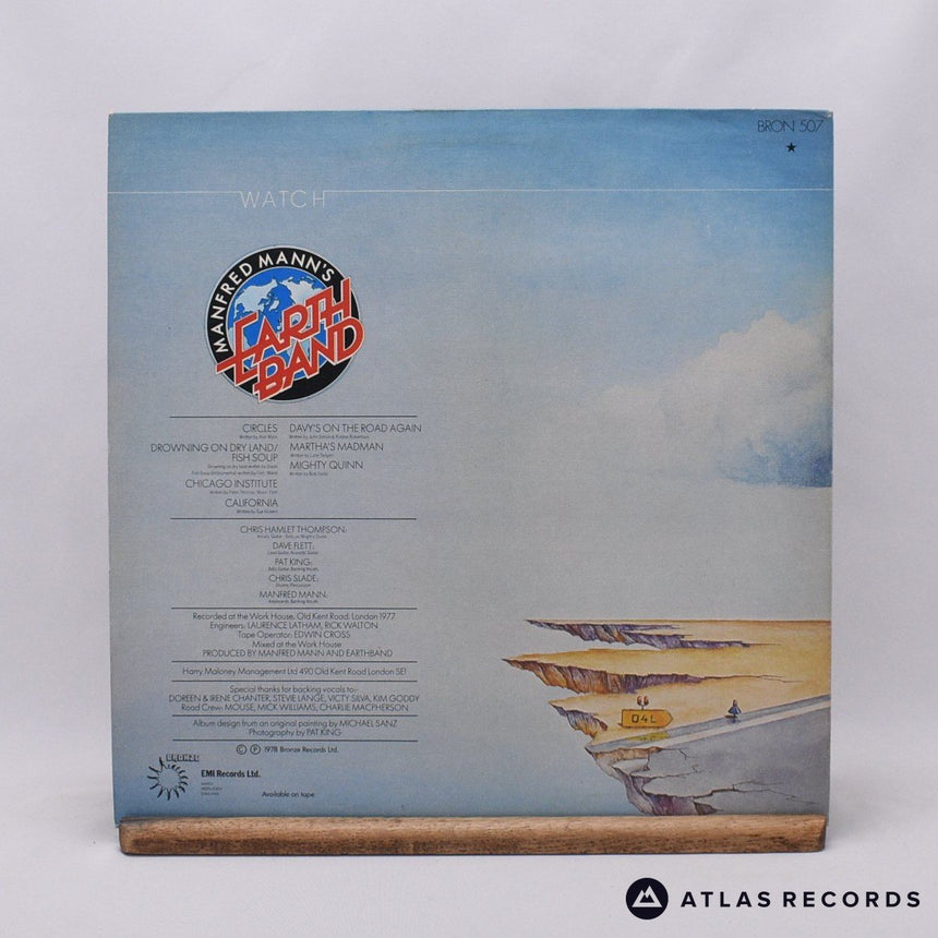 Manfred Mann's Earth Band - Watch - Textured Sleeve LP Vinyl Record - EX/VG+