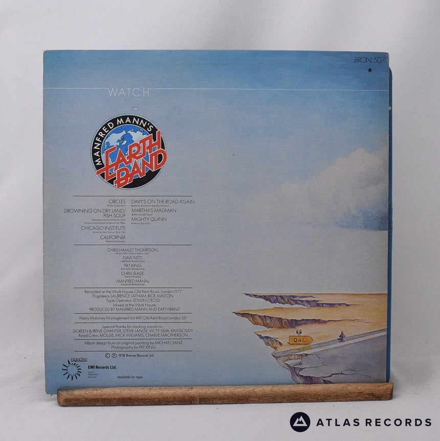 Manfred Mann's Earth Band - Watch - Htm Textured Sleeve LP Vinyl Record - EX/VG+
