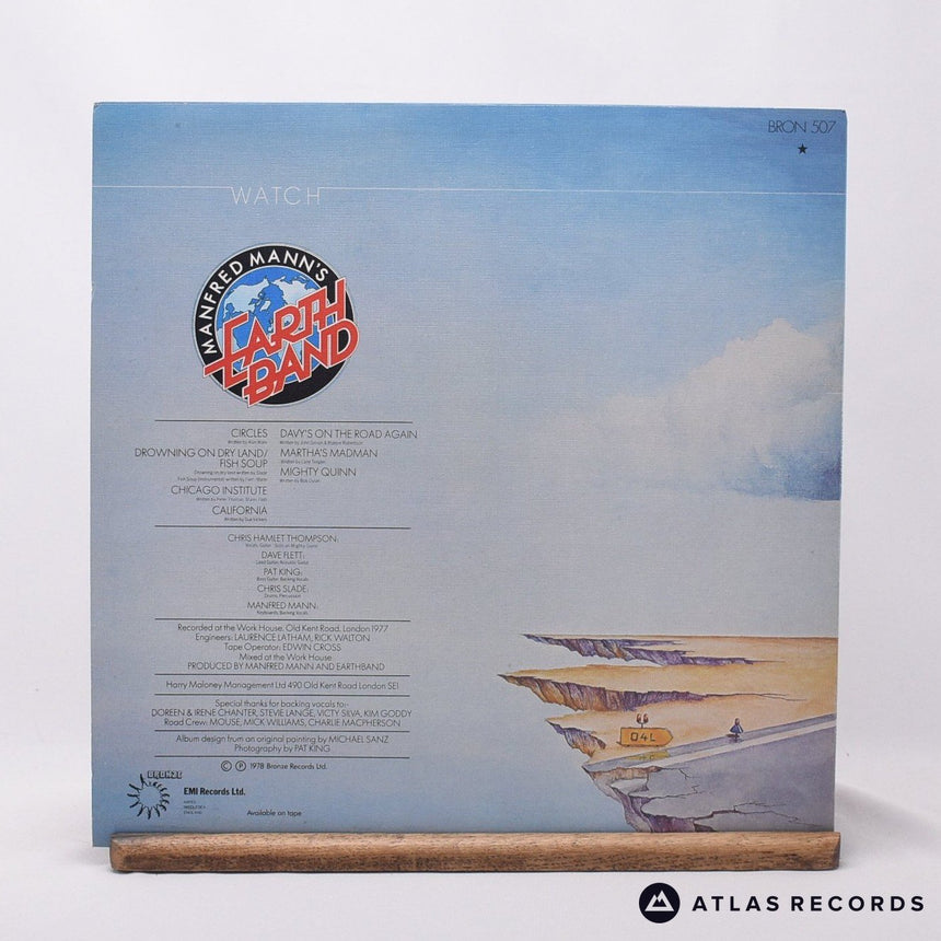 Manfred Mann's Earth Band - Watch - Textured Sleeve LP Vinyl Record - EX/VG+