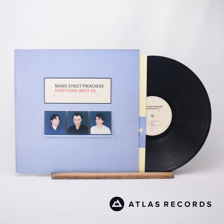 Manic Street Preachers Everything Must Go LP Vinyl Record - Front Cover & Record