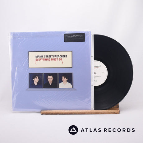 Manic Street Preachers Everything Must Go LP Vinyl Record - Front Cover & Record
