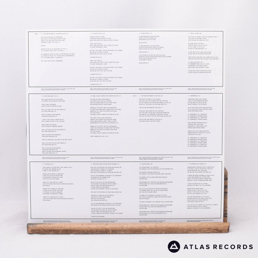 Manic Street Preachers - Everything Must Go - 1A1 1B1 LP Vinyl Record - NM/NM