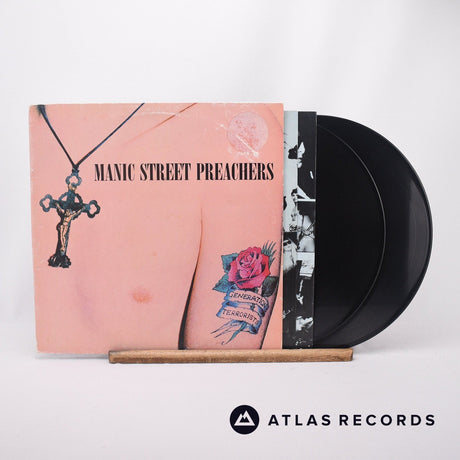 Manic Street Preachers Generation Terrorists 2 x LP Vinyl Record - Front Cover & Record