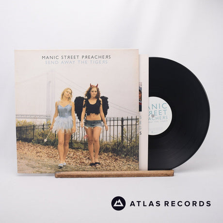 Manic Street Preachers Send Away The Tigers LP Vinyl Record - Front Cover & Record
