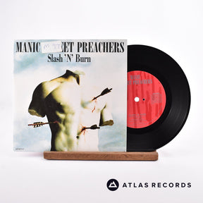 Manic Street Preachers Slash 'N' Burn 7" Vinyl Record - Front Cover & Record