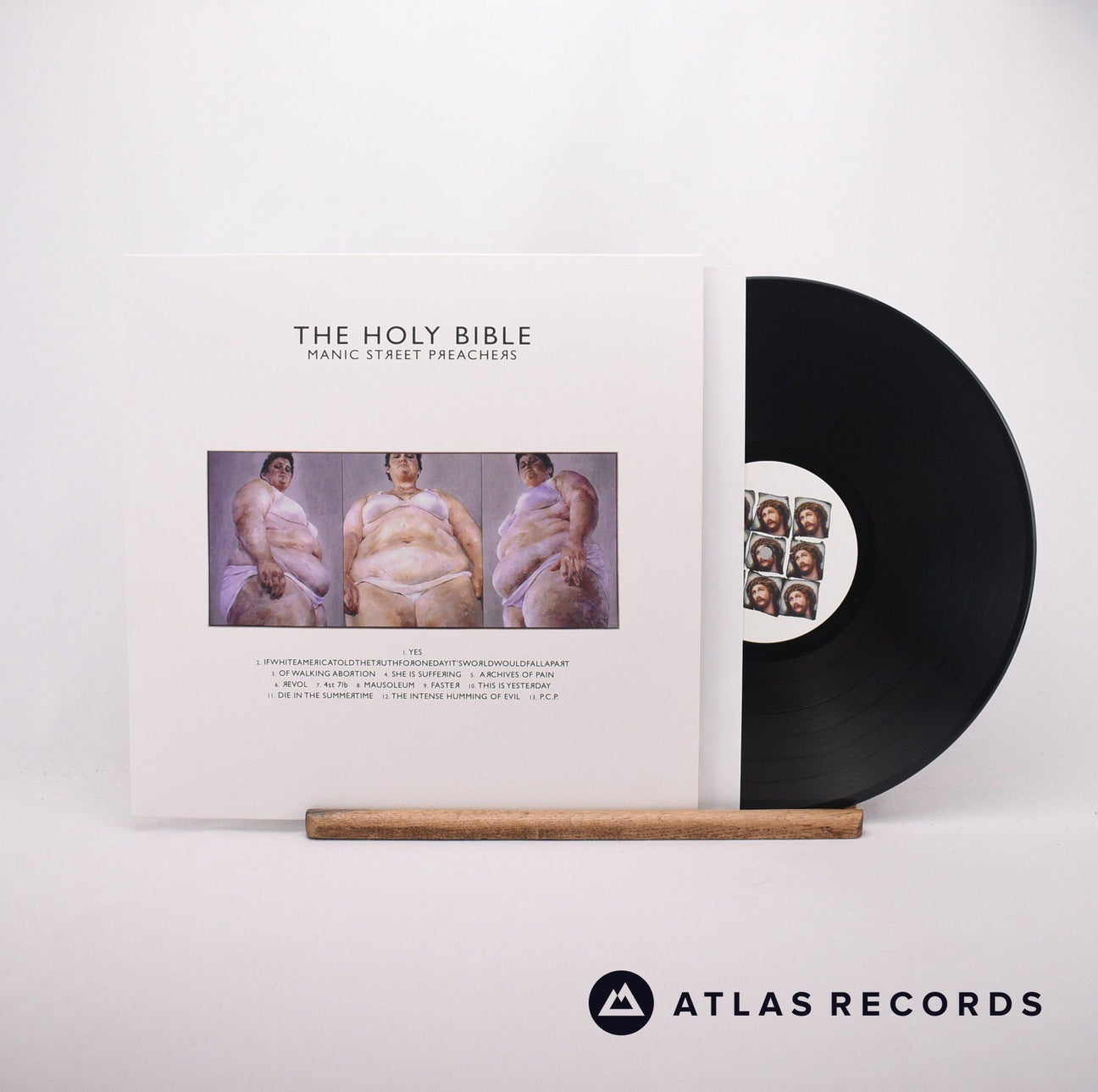 Manic Street Preachers The Holy Bible LP Vinyl Record - Front Cover & Record