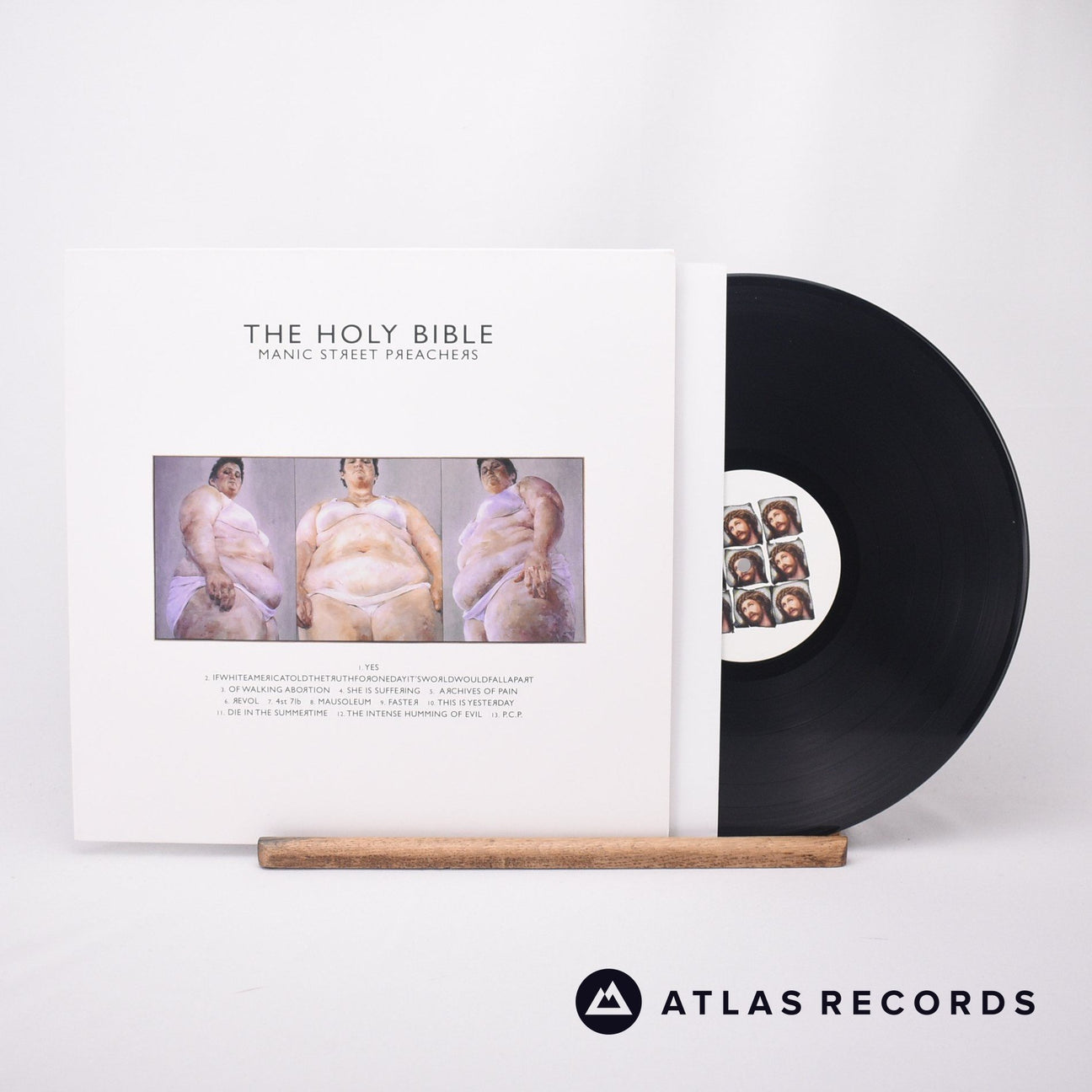Manic Street Preachers The Holy Bible LP Vinyl Record - Front Cover & Record