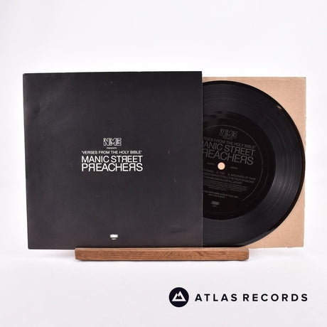 Manic Street Preachers Verses From The Holy Bible 7" Flexi-Disc Vinyl Record - Front Cover & Record