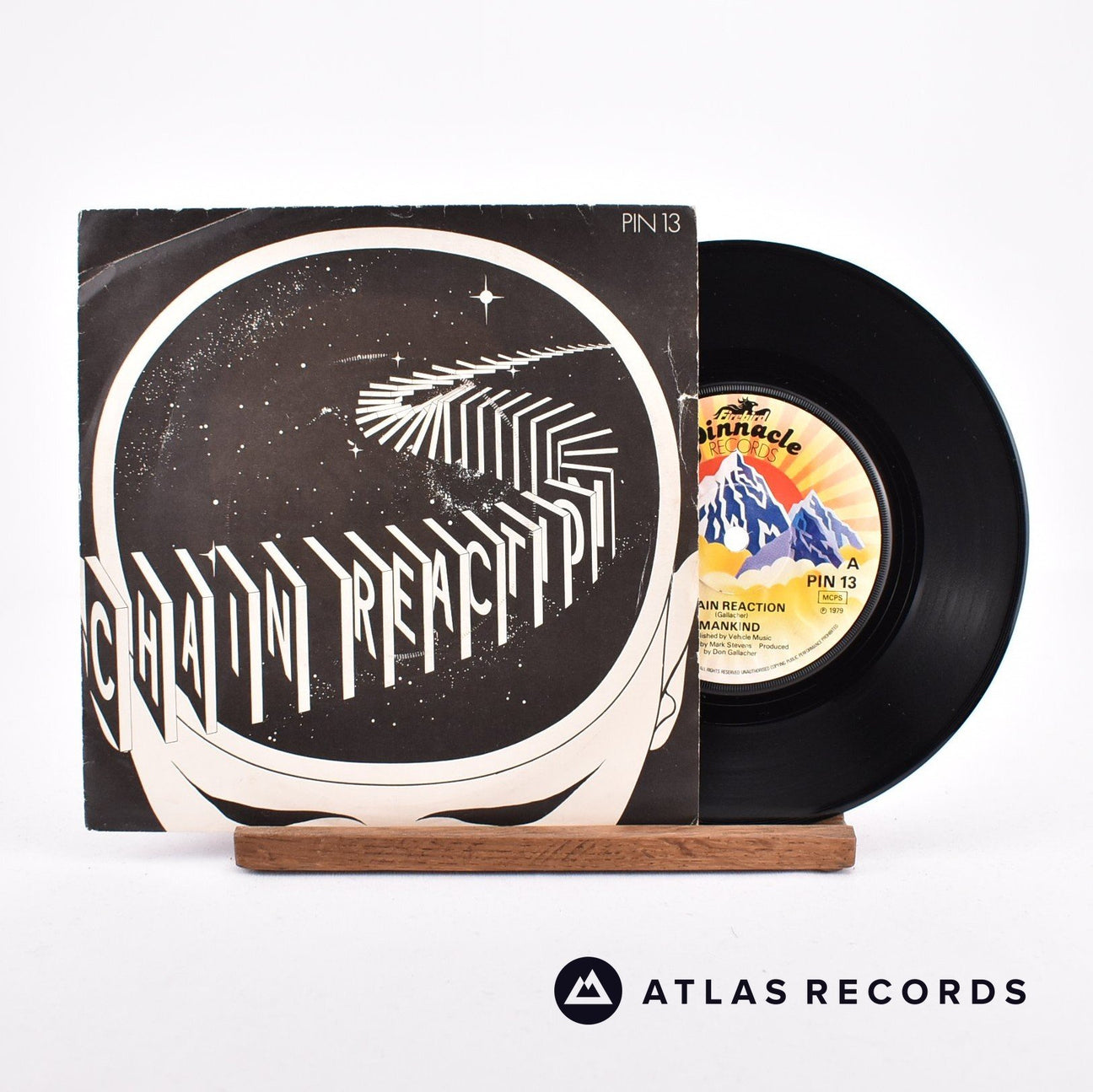 Mankind Chain Reaction 7" Vinyl Record - Front Cover & Record