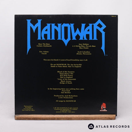 Manowar - Hail To England - Edp A1 B1 LP Vinyl Record - VG+/NM