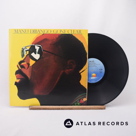 Manu Dibango Gone Clear LP Vinyl Record - Front Cover & Record