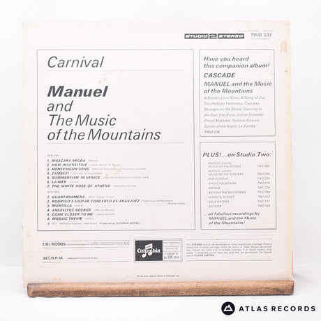 Manuel And His Music Of The Mountains - Carnival - LP Vinyl Record - VG+/VG+