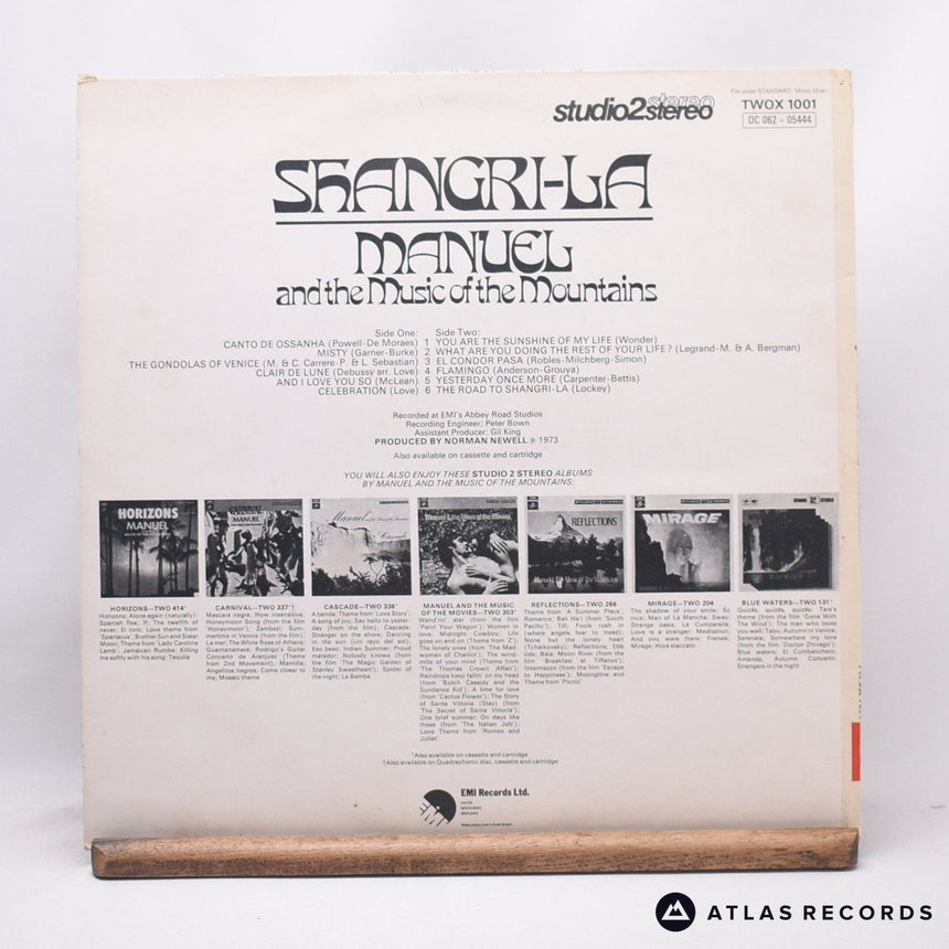 Manuel And His Music Of The Mountains - Shangri-La - LP Vinyl Record - VG+/EX