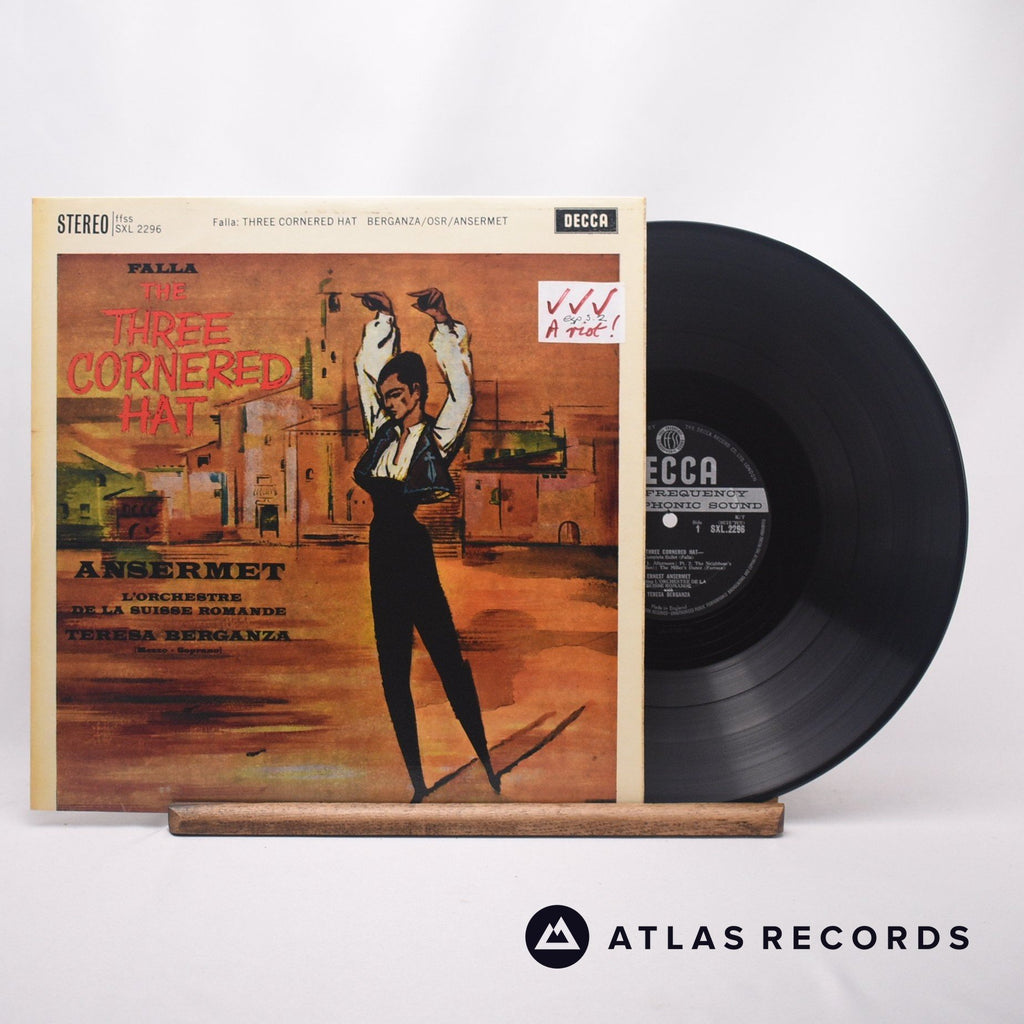 Manuel De Falla The Three Cornered Hat LP Vinyl Record - Front Cover & Record