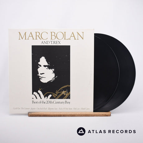Marc Bolan Best Of The 20th Century Boy 2 x LP Vinyl Record - Front Cover & Record