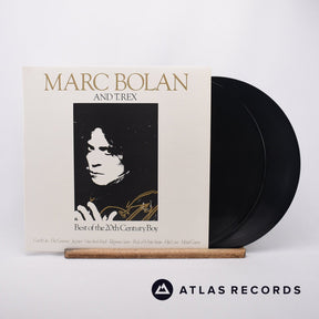 Marc Bolan Best Of The 20th Century Boy 2 x LP Vinyl Record - Front Cover & Record