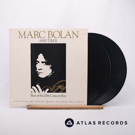 Marc Bolan Best Of The 20th Century Boy 2 x LP Vinyl Record - Front Cover & Record