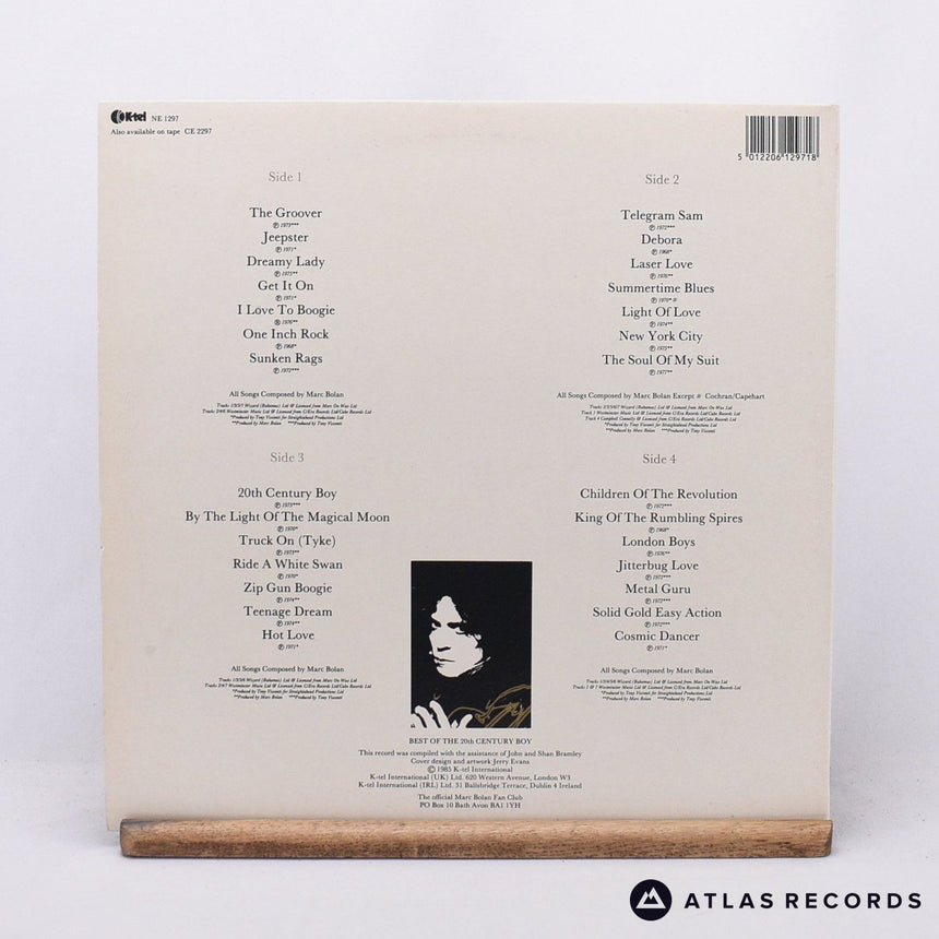 Marc Bolan - Best Of The 20th Century Boy - 2 x LP Vinyl Record - VG+/VG+