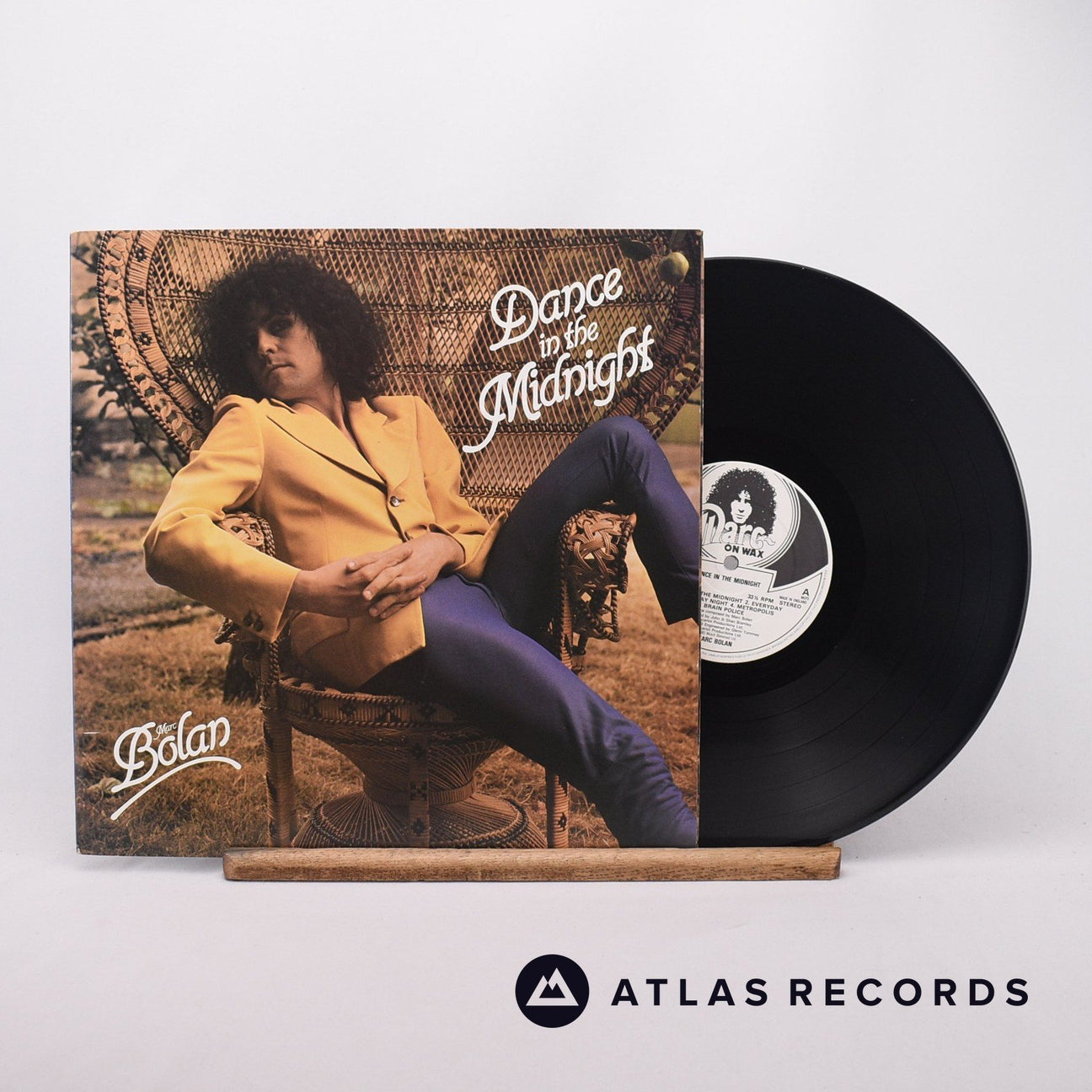 Marc Bolan Dance In The Midnight LP Vinyl Record - Front Cover & Record
